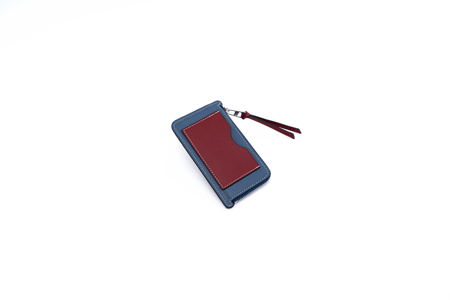 Tivoli – Billetera Azul & Burgundy