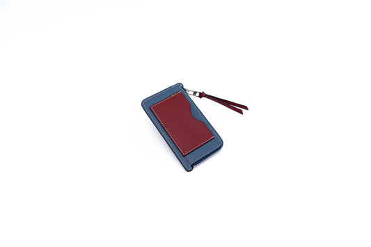 Tivoli – Billetera Azul & Burgundy
