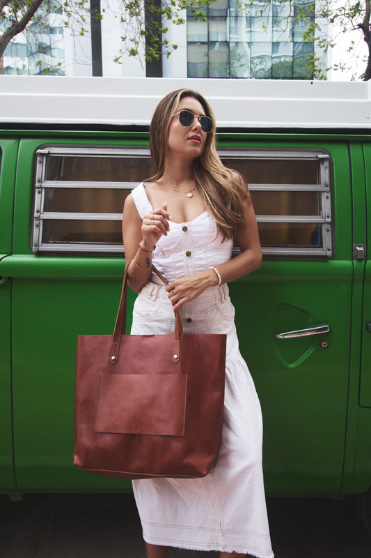 Cartera "Bellagio" – Marrón Rústico