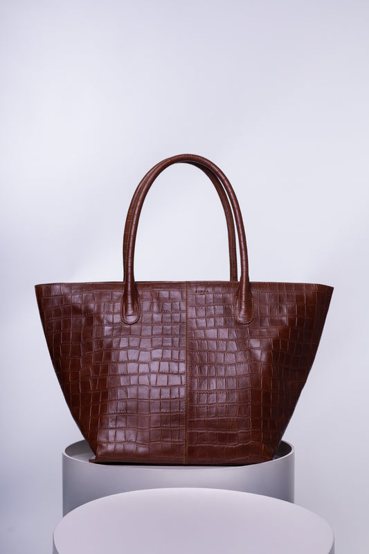 LAVENO - MARRON CROCO - SALE 10% OFF