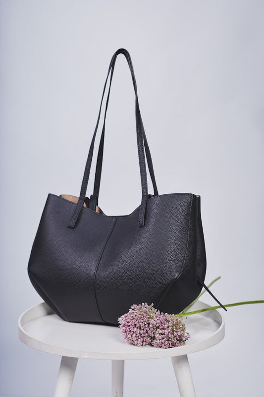 Cartera "Serra" – Negro Clásico