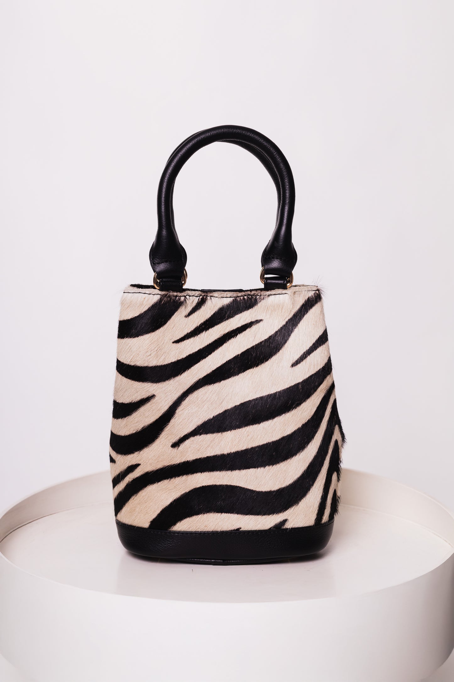 Cartera "Siena" – Piel diseño de zebra de pelito OFF 10% SALE