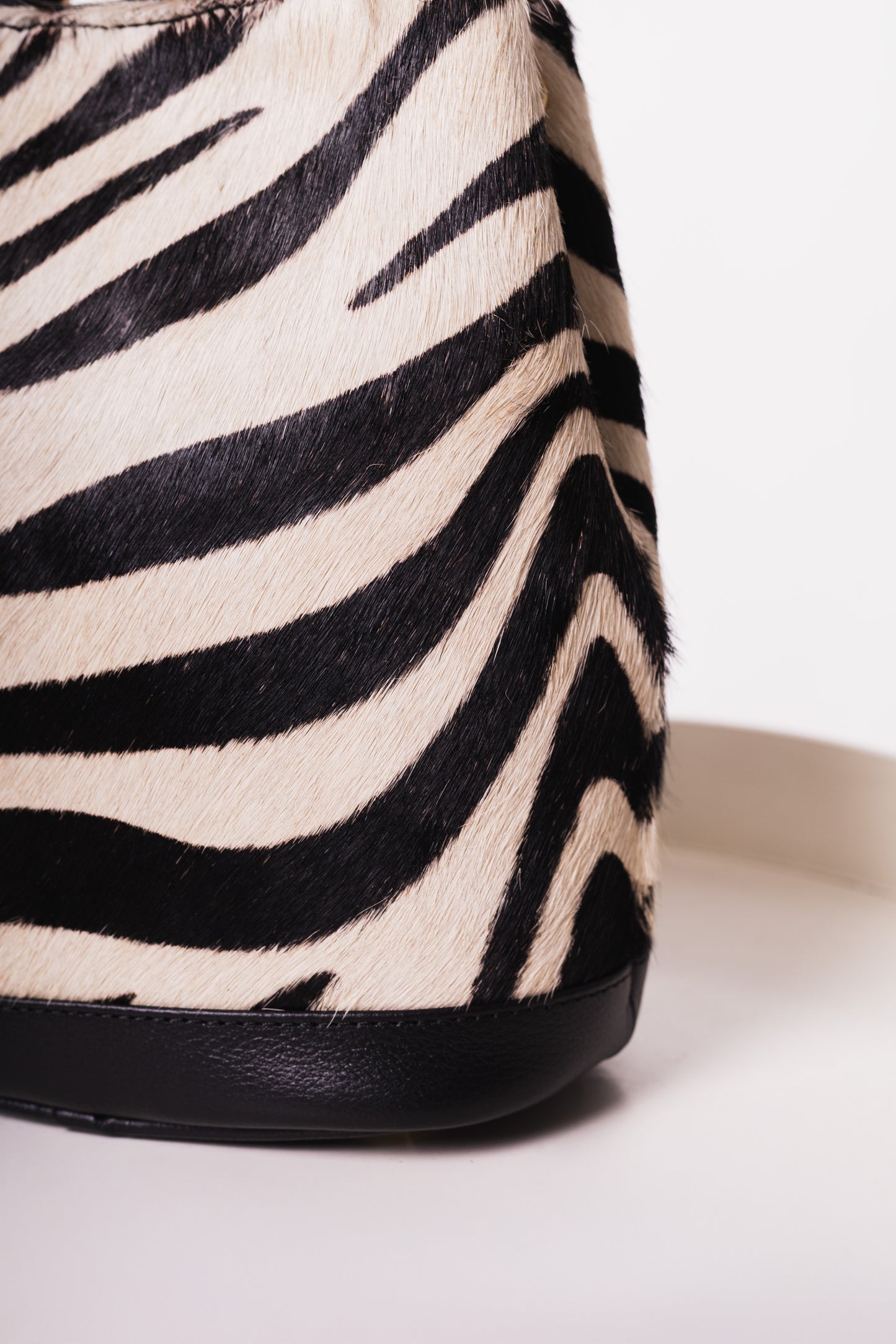 Cartera "Siena" – Piel diseño de zebra de pelito OFF 10% SALE